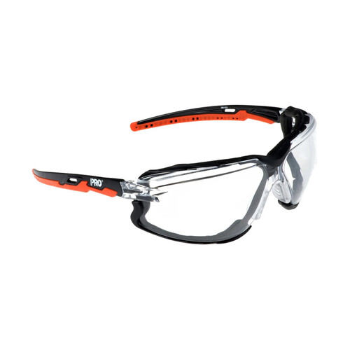 WORKWEAR, SAFETY & CORPORATE CLOTHING SPECIALISTS Ambush Foam Bound Spec / Goggle Clear Lens