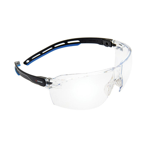 WORKWEAR, SAFETY & CORPORATE CLOTHING SPECIALISTS PROTEUS 3 SAFETY GLASSES CLEAR LENS SUPER LIGHT SPEC