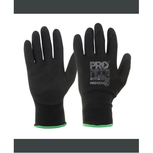 WORKWEAR, SAFETY & CORPORATE CLOTHING SPECIALISTS - Prosense Sand Grip Glove 12PR Bulk Pack