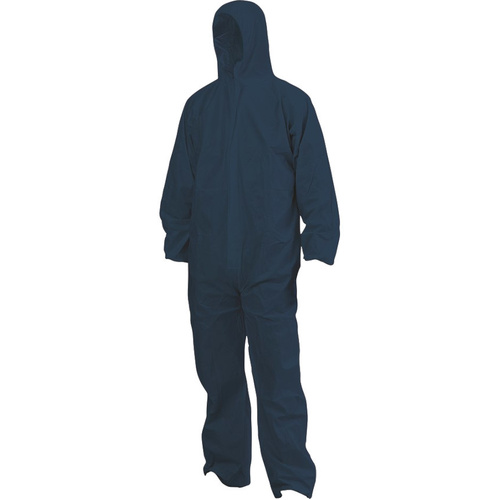 WORKWEAR, SAFETY & CORPORATE CLOTHING SPECIALISTS - BarrierTech SMS Coveralls - Blue
