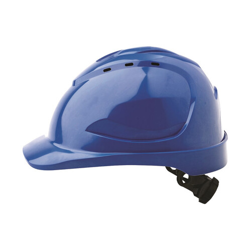 WORKWEAR, SAFETY & CORPORATE CLOTHING SPECIALISTS Hard Hat (V9) - VENTED, 6 Point RATCHET Harness