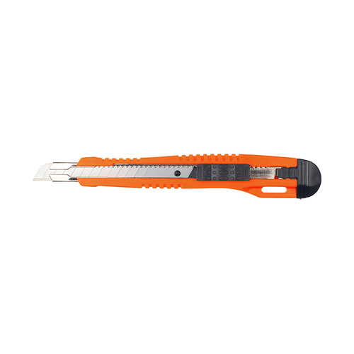 WORKWEAR, SAFETY & CORPORATE CLOTHING SPECIALISTS RONSTA KNIVES MANUAL RETRACTABLE KNIFE WITH METAL TIP 9MM