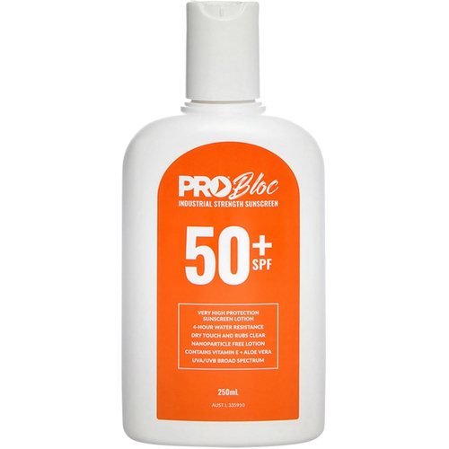 WORKWEAR, SAFETY & CORPORATE CLOTHING SPECIALISTS - PRO BLOC 50+ Sunscreen