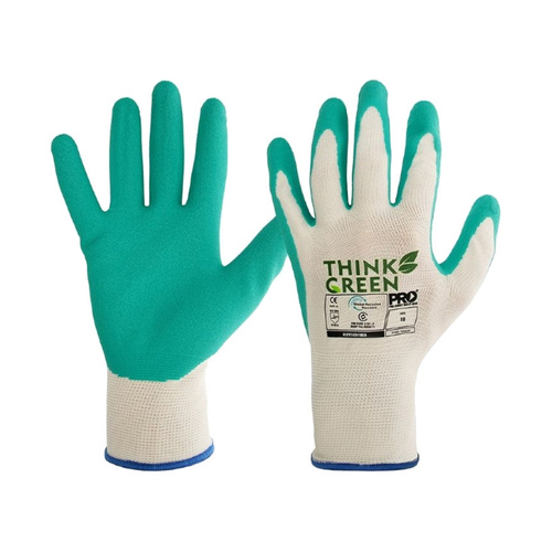WORKWEAR, SAFETY & CORPORATE CLOTHING SPECIALISTS THINK GREEN Latex Grip Recycled Glove