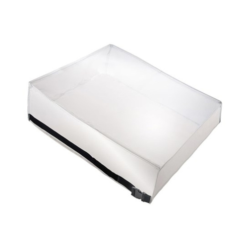 WORKWEAR, SAFETY & CORPORATE CLOTHING SPECIALISTS - SPILL KIT BIN COVER TRANSPARENT 120L