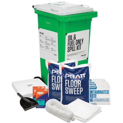 WORKWEAR, SAFETY & CORPORATE CLOTHING SPECIALISTS - Economy 120ltr Oil & Fuel Only Spill Kit