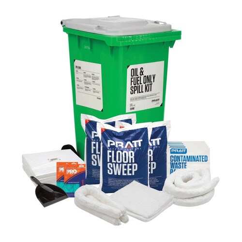 WORKWEAR, SAFETY & CORPORATE CLOTHING SPECIALISTS Economy 240ltr Oil & Fuel Only Spill Kit