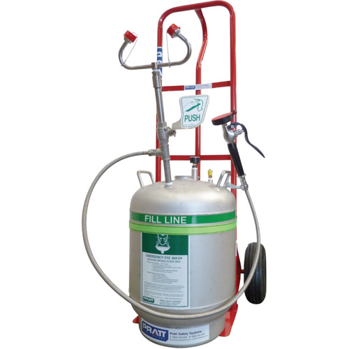WORKWEAR, SAFETY & CORPORATE CLOTHING SPECIALISTS - Portable Eyewash Trolley To Suit SE590A