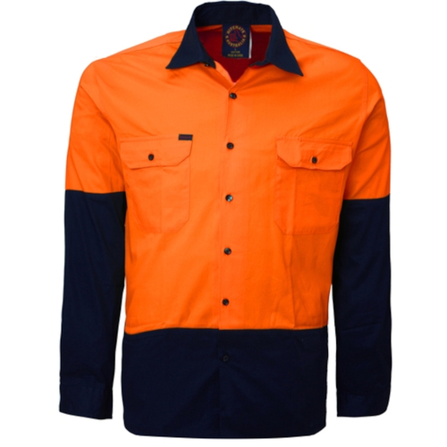 WORKWEAR, SAFETY & CORPORATE CLOTHING SPECIALISTS - Mini Twill Vent L/S Shirt