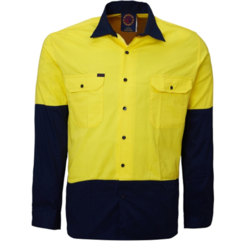 WORKWEAR, SAFETY & CORPORATE CLOTHING SPECIALISTS Mini Twill Vent L/S Shirt