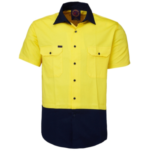 WORKWEAR, SAFETY & CORPORATE CLOTHING SPECIALISTS Mini Twill Vent S/S Shirt