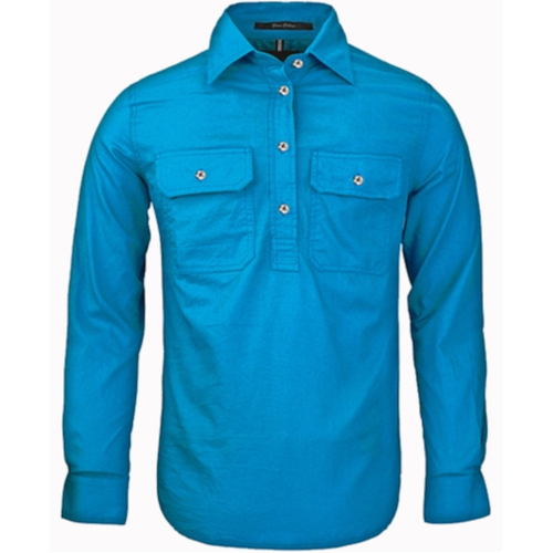 WORKWEAR, SAFETY & CORPORATE CLOTHING SPECIALISTS - Women's Pilbara Shirt - Closed Front Light Weight