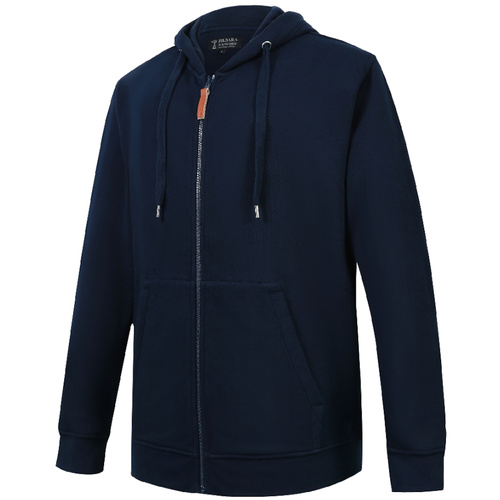 WORKWEAR, SAFETY & CORPORATE CLOTHING SPECIALISTS Pilbara Mens Classic Zip Through Fleece Hoodie