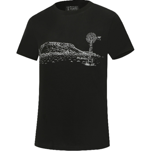 WORKWEAR, SAFETY & CORPORATE CLOTHING SPECIALISTS Pilbara Ladies T-Shirt Short Sleeve