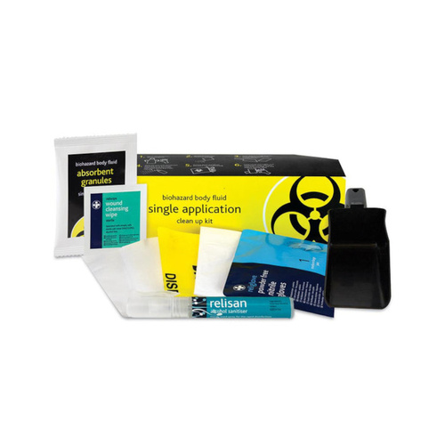 WORKWEAR, SAFETY & CORPORATE CLOTHING SPECIALISTS - Body Fluid Single Use Pack, Cardboard Case