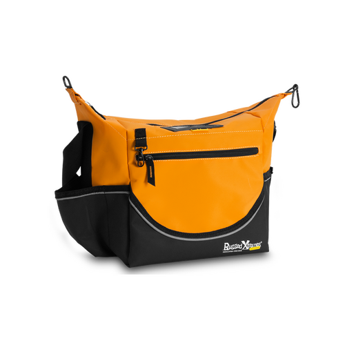 WORKWEAR, SAFETY & CORPORATE CLOTHING SPECIALISTS - INSULATED CRIB / LUNCH BAGS - PVC - 280 x 200 x 230mm (330 Peak) - ORANGE - PCC - 15L - 0.9kg