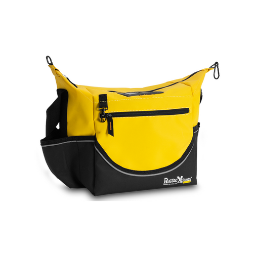 WORKWEAR, SAFETY & CORPORATE CLOTHING SPECIALISTS - INSULATED CRIB / LUNCH BAGS - PVC - 280 x 200 x 230mm (330 Peak) - YELLOW - 15L - 0.9kg