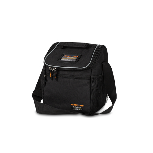 WORKWEAR, SAFETY & CORPORATE CLOTHING SPECIALISTS - COOL CRIB - INSULATED CRIB BAG - CANVAS - BLACK - 250 x 200 x 300mm - 15L