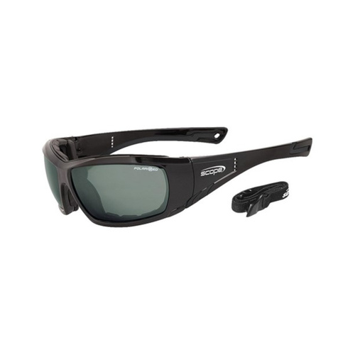 WORKWEAR, SAFETY & CORPORATE CLOTHING SPECIALISTS - DISCONTINUED - Jet Stream Polarised Lens Inc Gasket + Strap