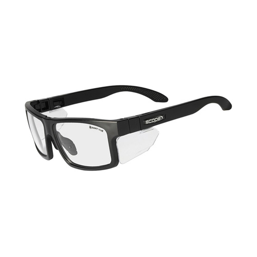 WORKWEAR, SAFETY & CORPORATE CLOTHING SPECIALISTS - Cross Fit Frozen Blk Frame Smart Vue (Photochromic) Lens/Inc X-Fit Temples