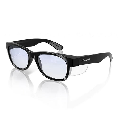 WORKWEAR, SAFETY & CORPORATE CLOTHING SPECIALISTS - Classics Black Frame/Blue Light Blocking UV400 Lens