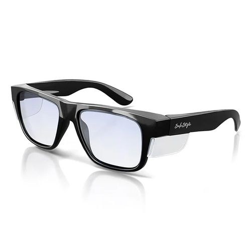 WORKWEAR, SAFETY & CORPORATE CLOTHING SPECIALISTS Fusions Black Frame/Blue Light Lens
