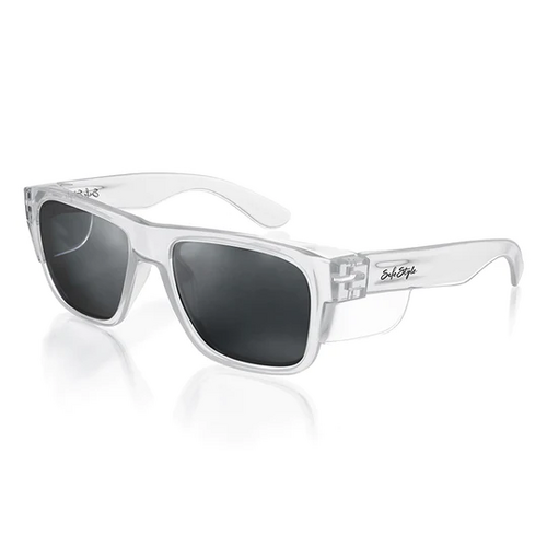 WORKWEAR, SAFETY & CORPORATE CLOTHING SPECIALISTS Fusion Clear Frame/Polarised UV400