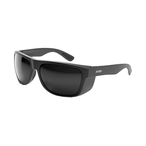 WORKWEAR, SAFETY & CORPORATE CLOTHING SPECIALISTS - Rapids Matte Black Frame Tinted Lens