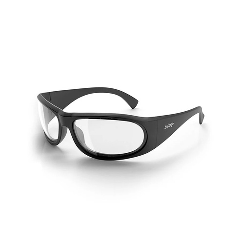 WORKWEAR, SAFETY & CORPORATE CLOTHING SPECIALISTS - Sonics Matte Black Frame Clear Lens