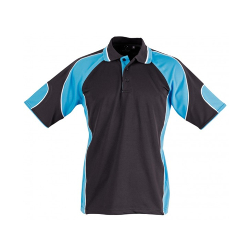 WORKWEAR, SAFETY & CORPORATE CLOTHING SPECIALISTS - Kid's Cooldry Contrast Polo With Sleeve Panel