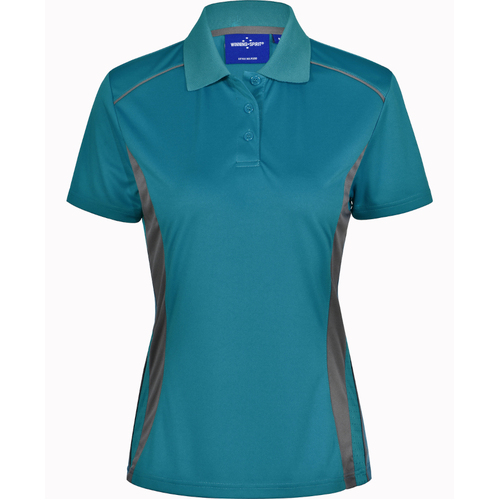 WORKWEAR, SAFETY & CORPORATE CLOTHING SPECIALISTS Ladie s CoolDry Short Sleeve Contrast Polo