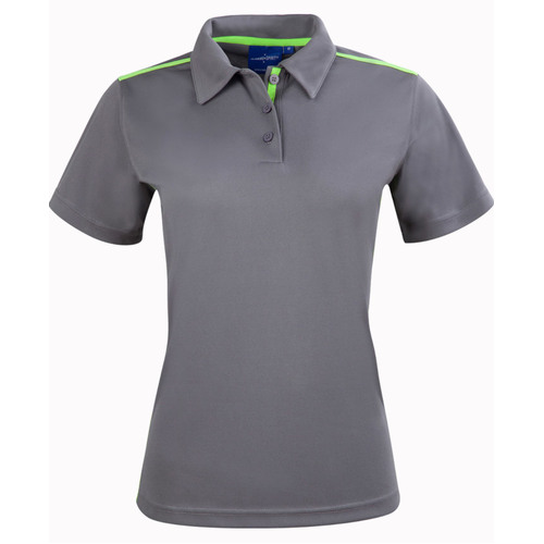 WORKWEAR, SAFETY & CORPORATE CLOTHING SPECIALISTS Ladies Rapid Cool Short Sleeve Contrast Polo