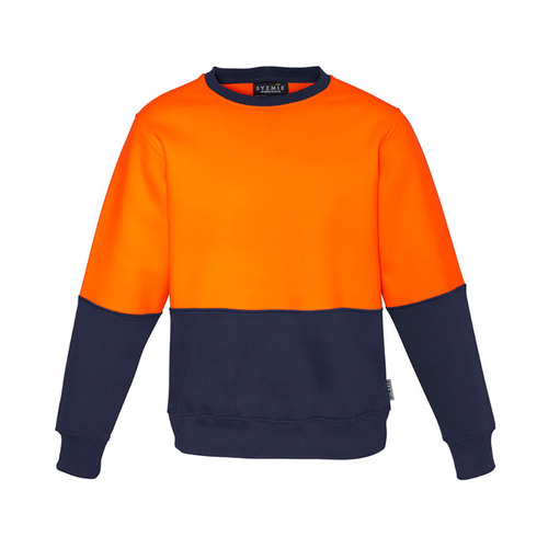 WORKWEAR, SAFETY & CORPORATE CLOTHING SPECIALISTS - Unisex Hi Vis Crew Sweatshirt