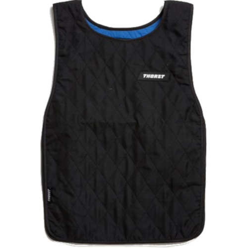 WORKWEAR, SAFETY & CORPORATE CLOTHING SPECIALISTS - COOLING SLIP-OVER VEST BLACK