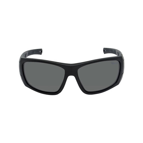 WORKWEAR, SAFETY & CORPORATE CLOTHING SPECIALISTS MISSILE RSP3644 MBL.SM - Matt Black Frame, Smoke Polarized Lens - Safety Sunglass