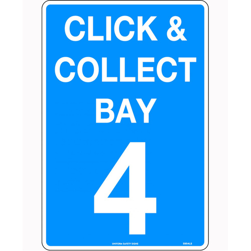 WORKWEAR, SAFETY & CORPORATE CLOTHING SPECIALISTS - 450x300mm - Metal - Click & Collect Bay 4
