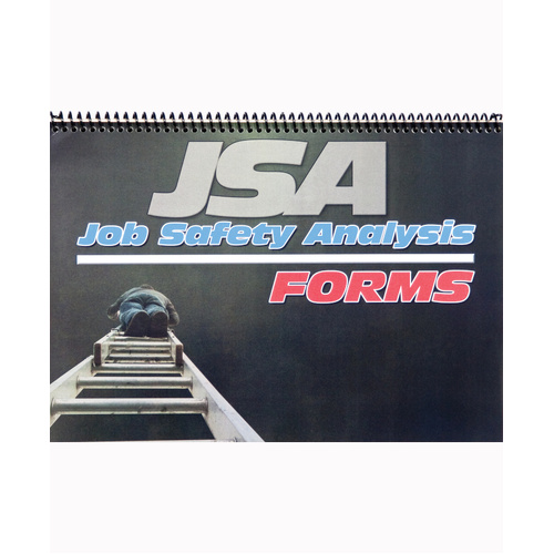 WORKWEAR, SAFETY & CORPORATE CLOTHING SPECIALISTS - Job Safety Analysis Logbook - A4 Size