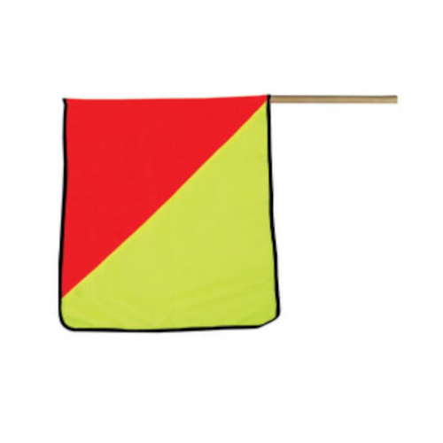 WORKWEAR, SAFETY & CORPORATE CLOTHING SPECIALISTS - Oversize Flags on DOWELL (Pair of 2) [450x450mm]
