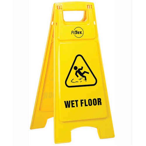 WORKWEAR, SAFETY & CORPORATE CLOTHING SPECIALISTS Economy Plastic A-Frame - Wet Floor