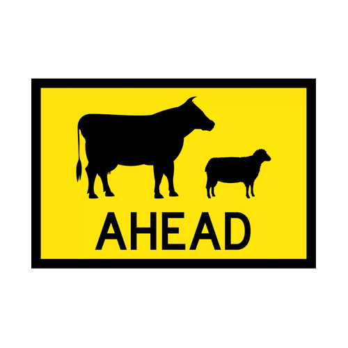 WORKWEAR, SAFETY & CORPORATE CLOTHING SPECIALISTS - 900x600mm - Boxed Edge - Cl.1 - (Symbolic Stock Picto) Ahead