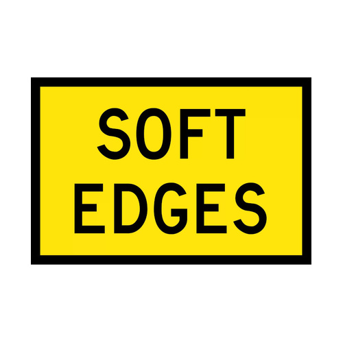 WORKWEAR, SAFETY & CORPORATE CLOTHING SPECIALISTS - 900x600mm - Boxed edge - Cl.1 - Soft Edges
