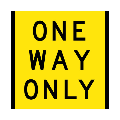WORKWEAR, SAFETY & CORPORATE CLOTHING SPECIALISTS - 600x600mm - Corflute - Cl.1 - One Way Only