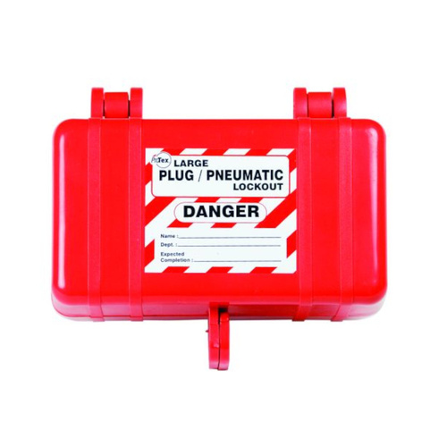 WORKWEAR, SAFETY & CORPORATE CLOTHING SPECIALISTS - Small Plug Lockout Device  [Suit Single Phase Plug]