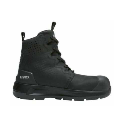 WORKWEAR, SAFETY & CORPORATE CLOTHING SPECIALISTS uvex 3 x--low black lace - 150mm Boot