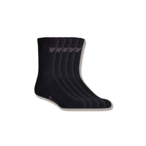 WORKWEAR, SAFETY & CORPORATE CLOTHING SPECIALISTS - Foundations - HY CREW SOCK 5 PACK