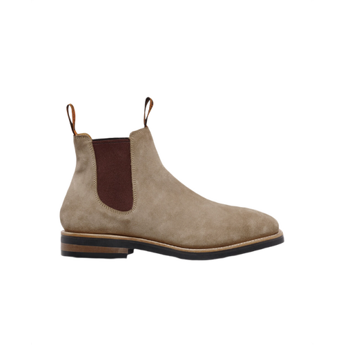 WORKWEAR, SAFETY & CORPORATE CLOTHING SPECIALISTS - Mustang Sig. Pull-Up Leather Boot - Taupe Suede